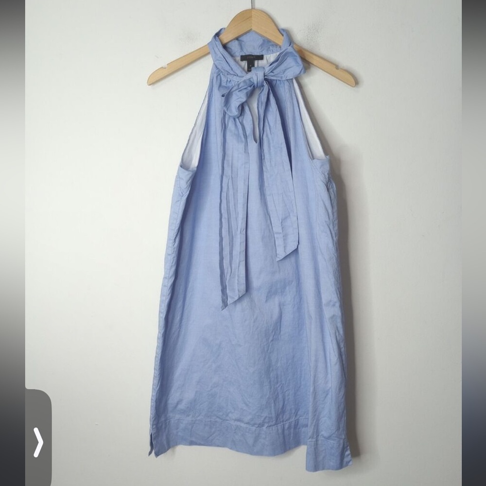 J.Crew Tie Neck Shift Dress